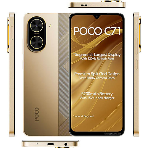 Poco C71 4G - 3GB RAM 64GB ROM - buletz